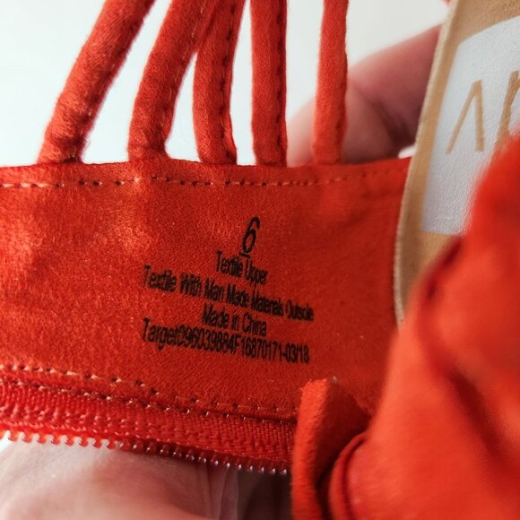 Dolce Vita Strappy Heeled Sandals With Back Zippers & Chunky Heel Size 6 - Picture 4 of 5